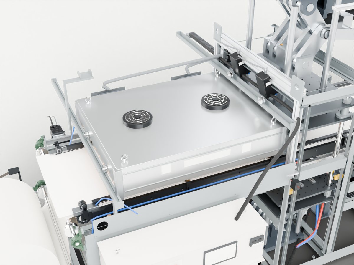 AM-X Mid quartz oven heating from top and bottom