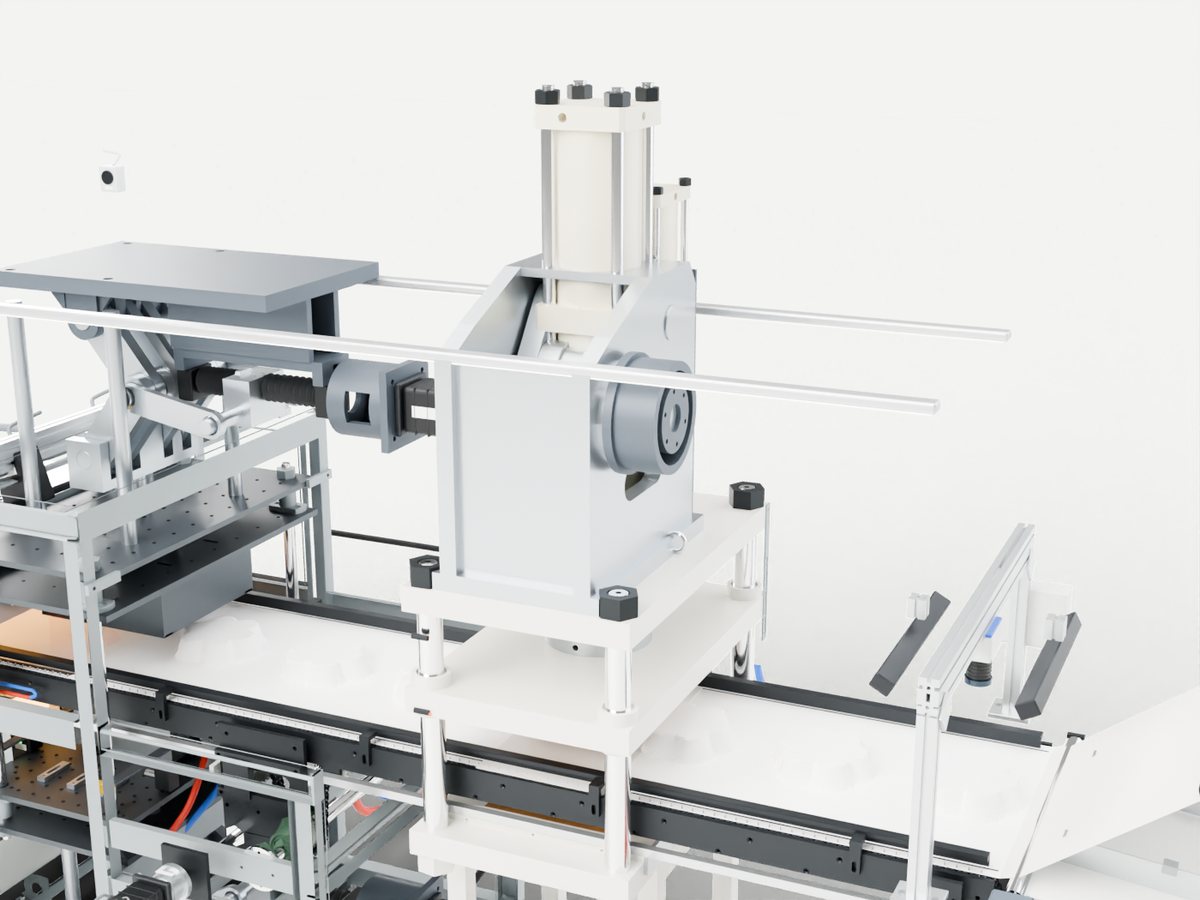 AM-X Mid trim press inside the enclosure